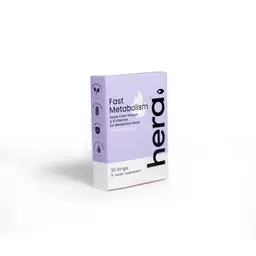 Hera Fast Metabolism - Metabolism and Weight Management- Apple Cider Vinegar and B Vitamins - 30 Strips|Mixed Berry Flavour icon