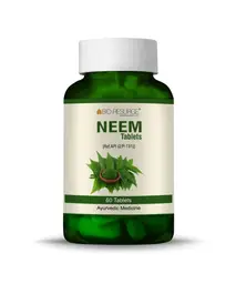 Bio Resurge - Neem Tablets - Maintain healthy Hair & Skin and Controls Acne and Pimples - 60 Tablets icon
