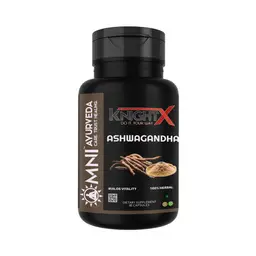KnightX - Ashwagandha Capsules - Boosts Immunity and Strength Booster - 60 Capsules icon
