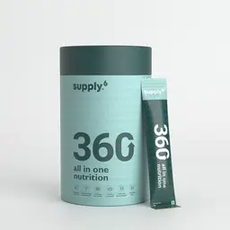 Supply6 360 All in One Nutrition with 3Billion CFU Probiotics for Improved Digestion, Energy and Immunity icon