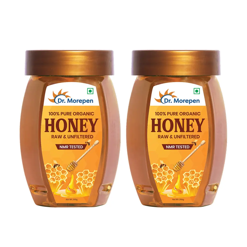 Dr. Morepen 100% Pure Organic Honey NMR Tested - 500 gm