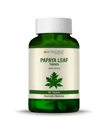 Bio Resurge - Papaya Leaf Tablets - Increases Blood Platelets Count, Anti-inflammatory & Antioxidant Properties- 60 Tablets icon