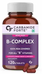 Carbamide Forte Vitamin B-Complex Tablets with Vitamins B1, B2 and Vitamin B12 for Bone Health and Immunity icon