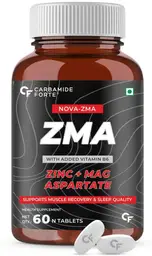 Carbamide Forte ZMA Supplements with Zinc, Magnesium Aspartate and Vitamin B6 - for Muscle Strength and Nighttime Muscle Recovery icon