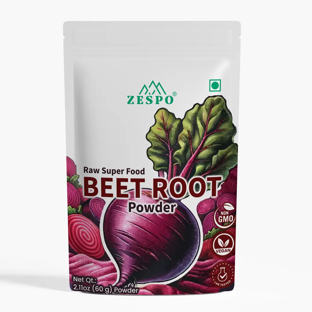 Zespo Beetroot Powder for Natural Heart Health and Blood Pressure Level - 60 gm