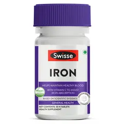Swisse Ultiboost Iron Supplement with Vitamin C, Vitamin B6 & Vitamin B12 icon
