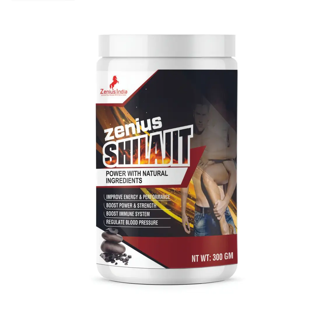 Zenius Shilajit Powder with Shudh Shilajit for Stamina Booster - 300 gm