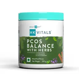 HealthKart -  HK Vitals PCOS Balance with Herbs (Mixed Fruit, 250 g), Plant Based Supplement for Hormonal Balance & Regular Periods with Ayurvedic Herbs, Vitamins, Minerals and Inositol icon