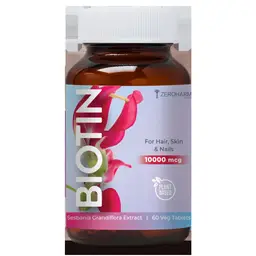 Zeroharm - Biotin-10000mcg for Hair, Skin and Nails icon