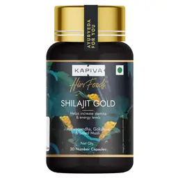 Kapiva Shilajit Gold Capsules - Helps to increase bioavailability & efficacy which increases significant levels of Stamina icon
