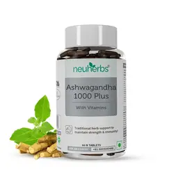 Neuherbs - Ashwagandha 1000 Plus - with  Vitamin B6, Vitamin B9, Vitamin B12 - for  Improving Body Immunity icon