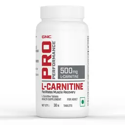 GNC Pro Performance L-Carnitine | Burns Fat For Muscle Growth | Maximises Recovery | Aids in Healthy Weight Loss | Reduces Soreness & Fatigue icon