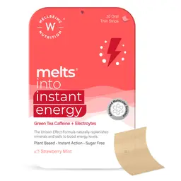 Wellbeing Nutrition - Melts Instant Energy - with Green Tea Caffeine, Essential Electrolytes - for Essential Electrolytes for Hydration icon