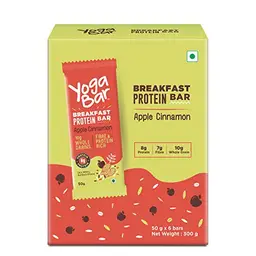 Yogabar Apple Cinnamon Breakfast Bars Pack of 6 icon