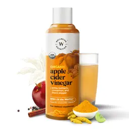 Wellbeing Nutrition USDA Organic Himalayan Apple Cider Vinegar (2X Mother) with Amla, Turmeric, Cinnamon & Black Pepper icon