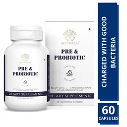 Newtreesun - Pre & Probiotics 30 Billion CFUs, 16 Probiotic Strains 100MG Prebiotic Blend icon