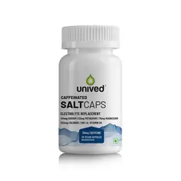 Unived -  Caffeinated Salt Caps - With Chloride, Sodium, Potassium - For Injury Prevention And Immunity icon