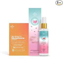 Setu Organic Rose Water and Skin Renew Glutathione 500 mg Combo Pack) icon