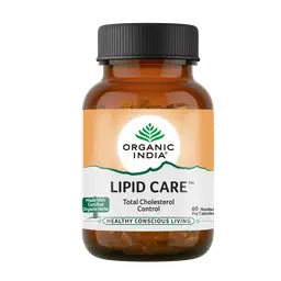 Organic India Lipid Care - Helps to maintain healthy cardiovascular functions and normal cholesterol levels in the body icon