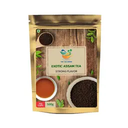 The Tea Shore -  Exotic Assam Tea - 500gm | Black Loose Leaf | Farm Fresh Chai | Second Flush | 250 Cups icon