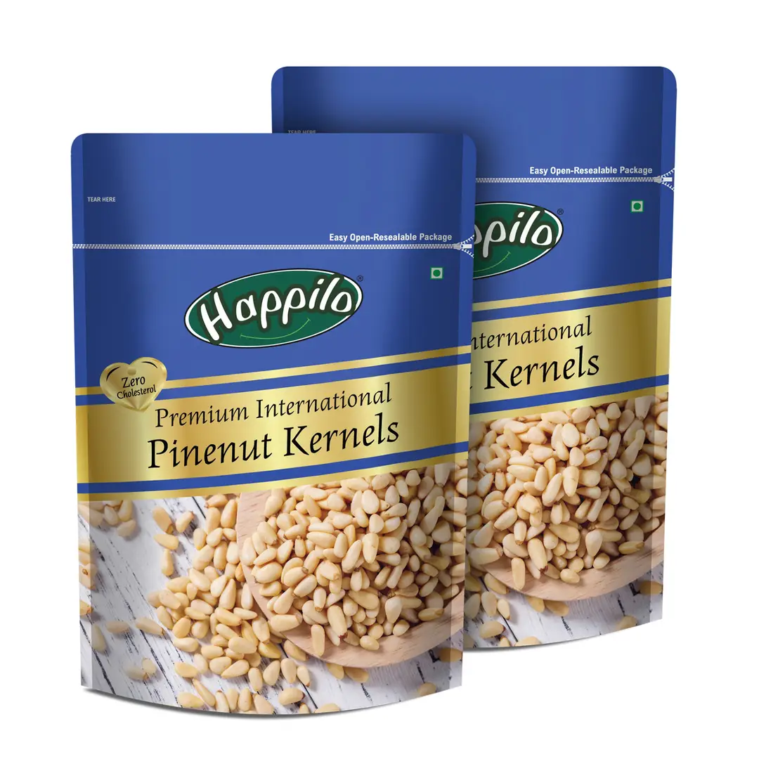 Happilo Premium International Exotic Pinenut Kernels - Pack of 2(300 gm)