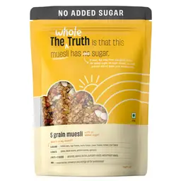 The Whole Truth - No Added Sugar Breakfast Muesli - 5 Grain Muesli icon