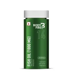 Bodyfirst Fish Oil 1000Mg - Heart Support, Joint Support, Brain Support icon