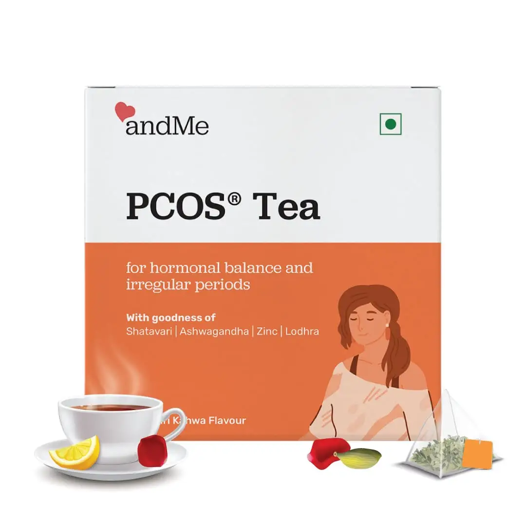 andMe - PCOS/PCOD Tea pack of 1 - 30 tea bags - Pack of 1 (30 Tea Bags)