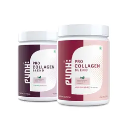 Punh - Pro Collagen Blend for Anti-Ageing & Healthier Skin, Hair & Nails - Lemon & Mixed Berries Combo icon