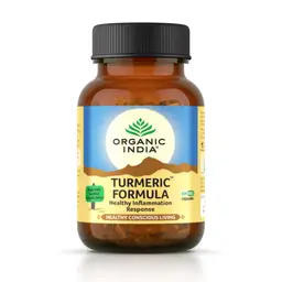 Organic India - Turmeric Formula - Supports important blood & liver functions, healthy joints, healthy inflammation response. icon