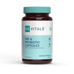HealthKart -  HK Vitals Pre & Probiotics, Prebiotic and Probiotic Supplement, with 30 Billion CFU & 100mg Prebiotics, Improves Digestion & Immunity, 60 Probiotic Capsules icon