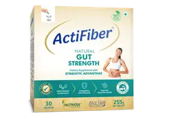 Actifiber Natural Gut Strength - Prebiotic & Probiotic Supplement for Stronger Digestive Health, Natural & Safe, Expert Recommended icon