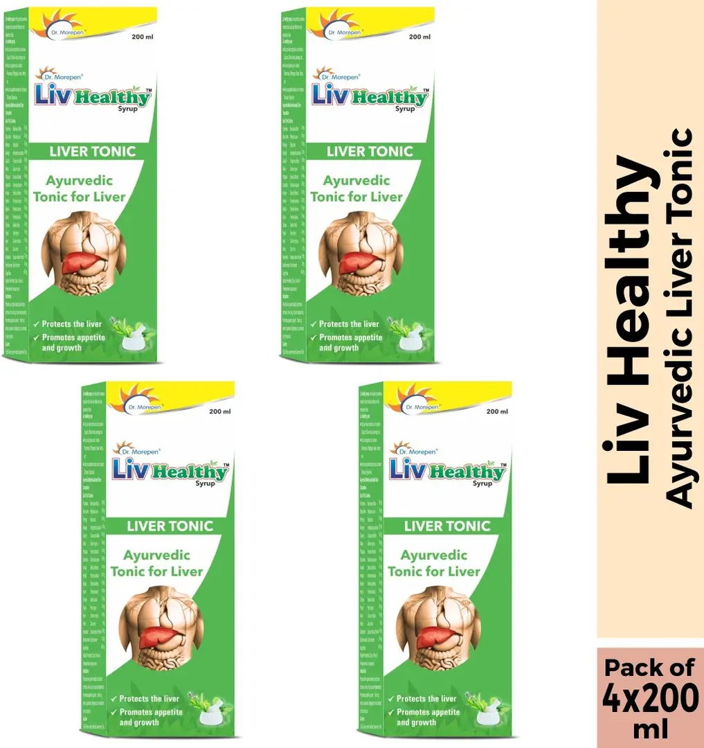 Dr. Morepen Liv Healthy Ayurvedic Tonic for Liver Health - 800 ml