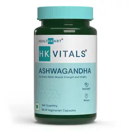 HealthKart -  HK Vitals Ashwagandha Extract (500 mg), Improves Muscles Strength, Energy and Immunity Booster, 60 Ashwagandha Capsules icon