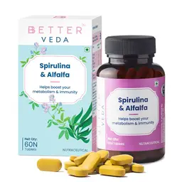 BBETTER VEDA Spirulina 1000mg per Serving | Immunity and Metabolism Boost icon