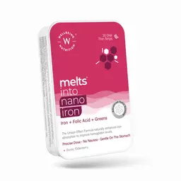 Wellbeing Nutrition Melts - Nano Iron | Plant Based Iron, Beetroot, Swiss Chard, Pumpkin Seeds, Vitamin C & Folate icon