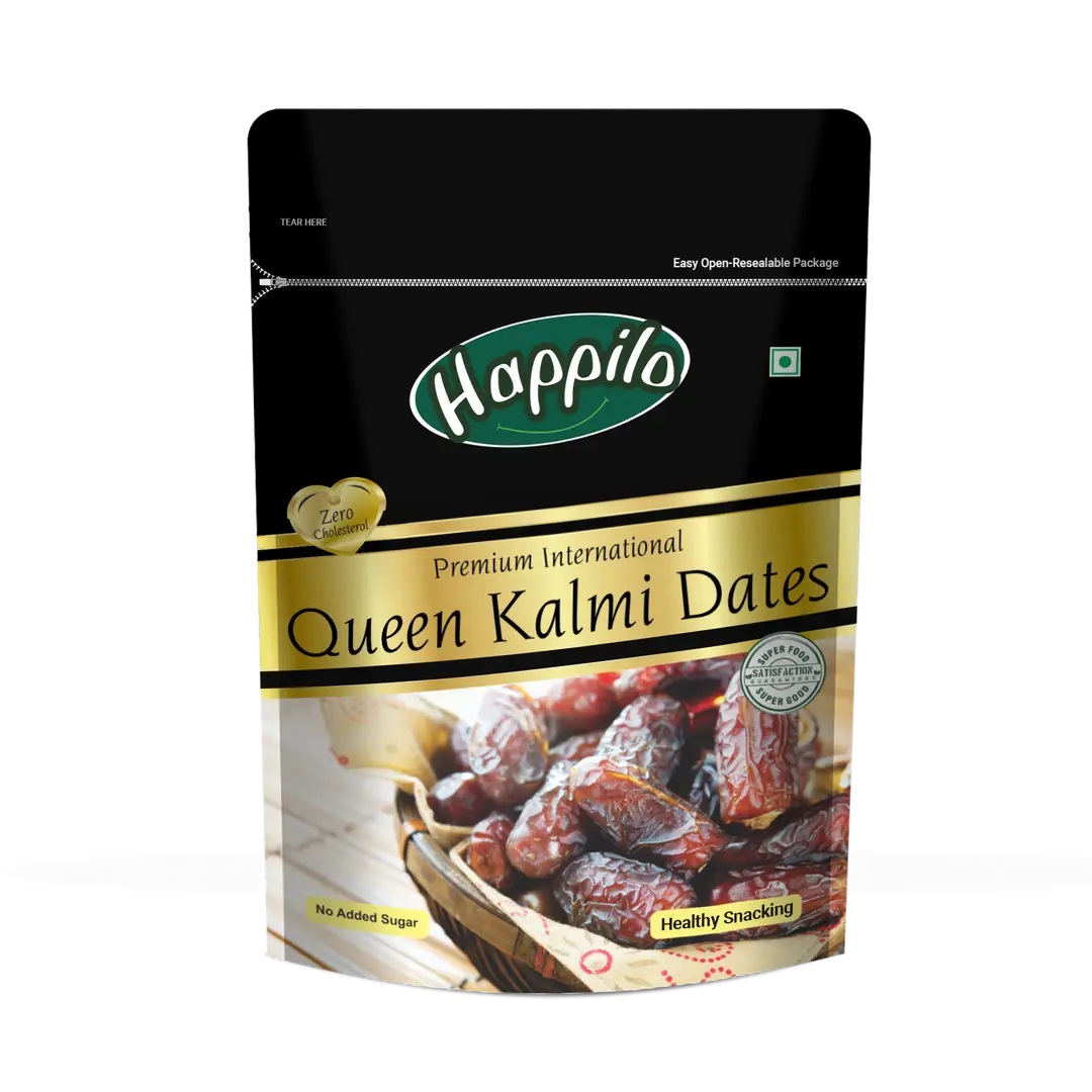 Happilo Premium International Queen Kalmi Dates - Queen Kalmi Dates (200 gm)