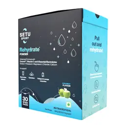Setu Sport Rehydrate Vegan Powder| Boosts Hydration & Enhances Energy| Coconut Flavour icon