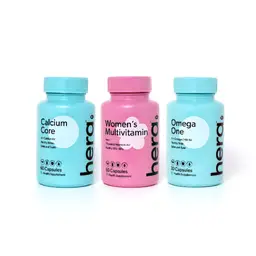 Hera - Women Wellness Bundle - Womens Multivitamin, Calcium Supplement and Omega 3 DHA Supplement icon