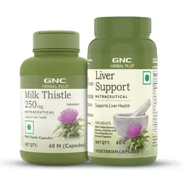 GNC Herbal Liver Care & Herbal Plus Milk Thistle (Combo)  icon
