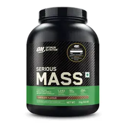 Optimum Nutrition (ON) -Serious Mass High Protein Weight Gain Powder - with 23+ Vitamins-Minerals, Glutamine & 3g Creatine - for Weight Gaining icon