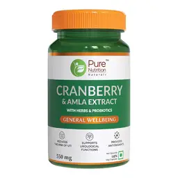 Pure Nutrition Cranberry l Supports Urological Health & manage UTIs icon
