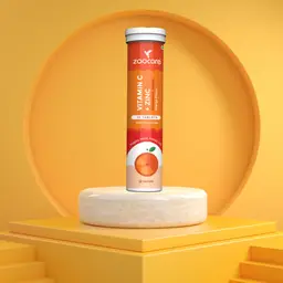 Zaocare - Vitamin C & Zinc Effervescent Tablets For Glowing Skin | Immunity Booster | For Men & Women icon