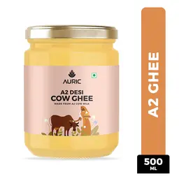 Auric A2 Desi Cow Ghee with Milk Fat for Enhancing Immune System icon