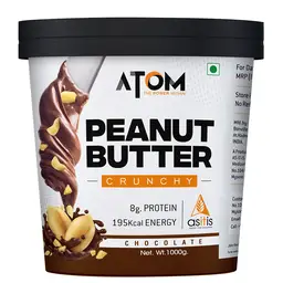 AS-IT-IS ATOM Chocolate Peanut Butter Crunchy with Gluten Free And Cholesterol Free for Weight Management icon