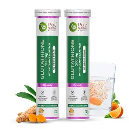 Pure Nutrition - Glutathione 500 mg  For Healthy Glowing Skin & Anti ageing icon