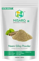 Nisarg Organic Giloy Powder | Purifies the blood and fights bacteria icon