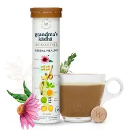 Wellbeing Nutrition - Grandma's Kadha with Echinacea, Tulsi, Amla, Turmeric, Ginger, Mulethi, Kalmegh, Adulsa icon