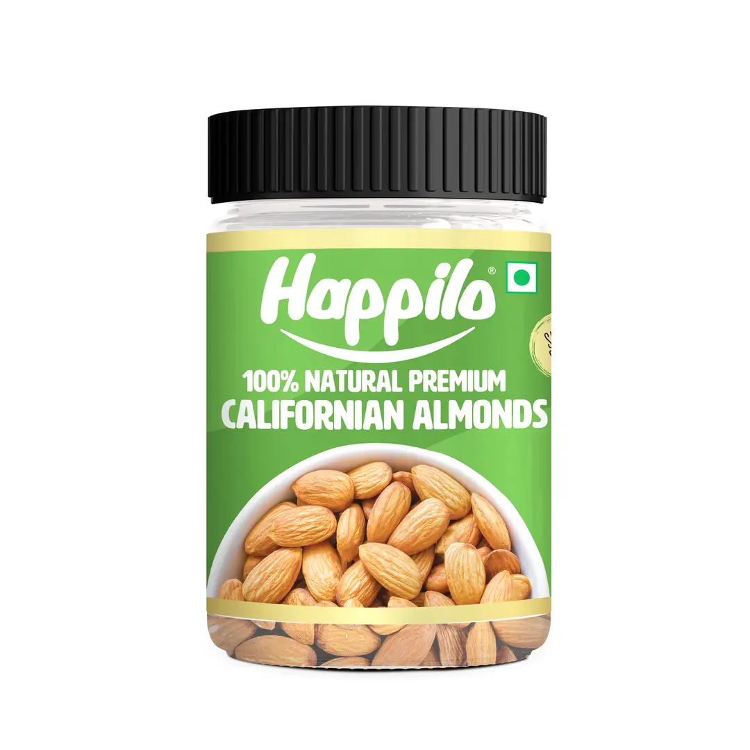 Happilo 100% Natural Premium Californian Almonds - Pack of 1 (250 gm)