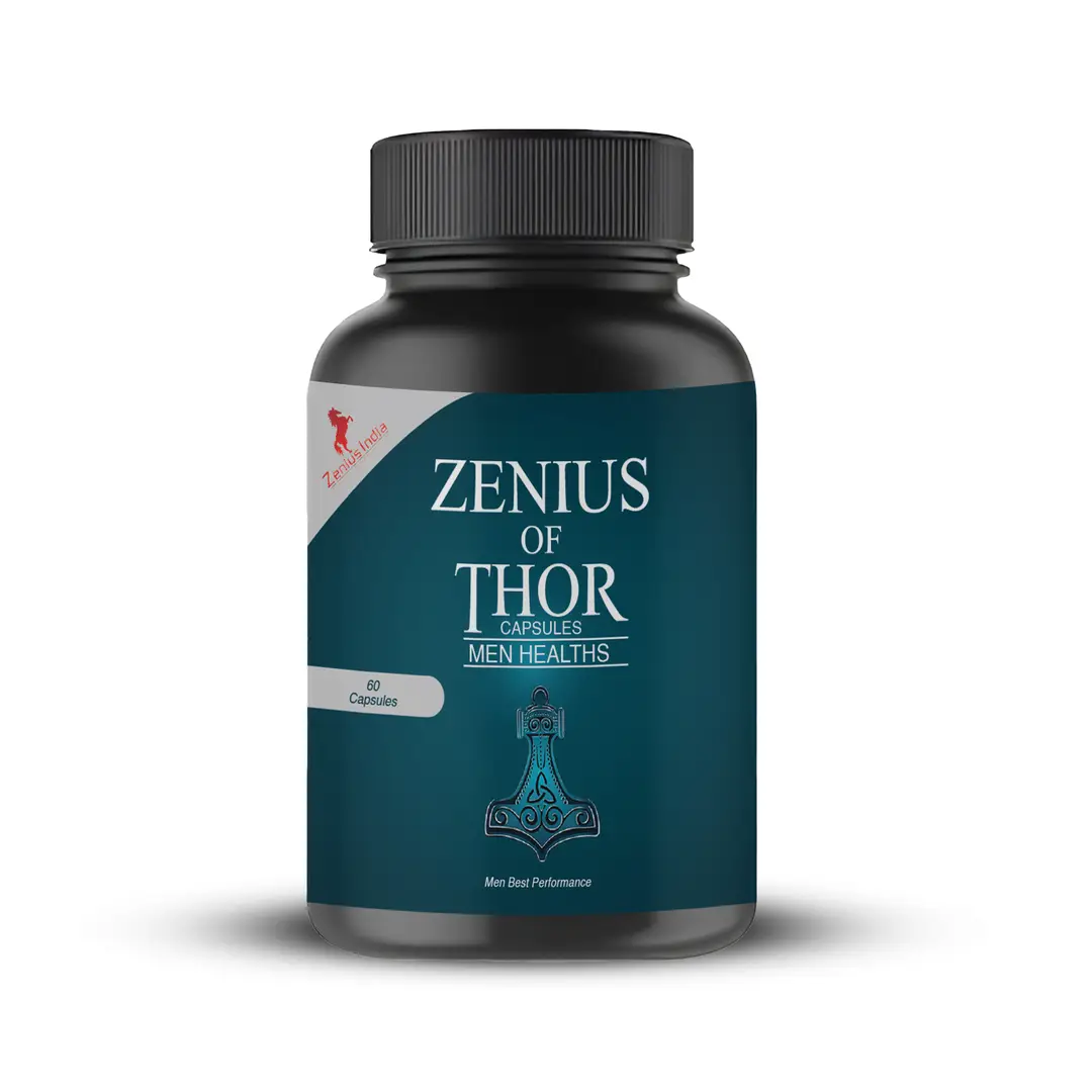 Zenius Of Thor with Shilajit, Safed Musli for Strength and Stamina - Pack of 1 (60 Capsules)